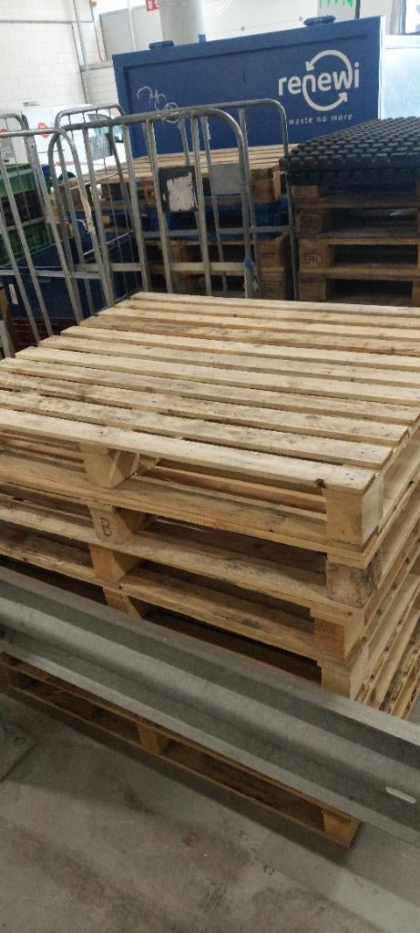 Pallets 8 stuks,42 stuks, 20 stuks gratis, Ophalen, 25 tot 50 mm, Zo goed als nieuw, Pallet