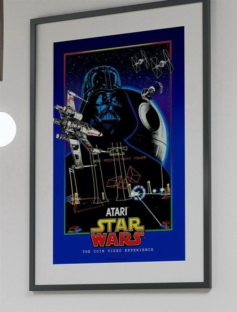 STAR WARS ARCADE Atari Videogame Poster Print, Verzenden, 1 speler, Nieuw, Vanaf 3 jaar