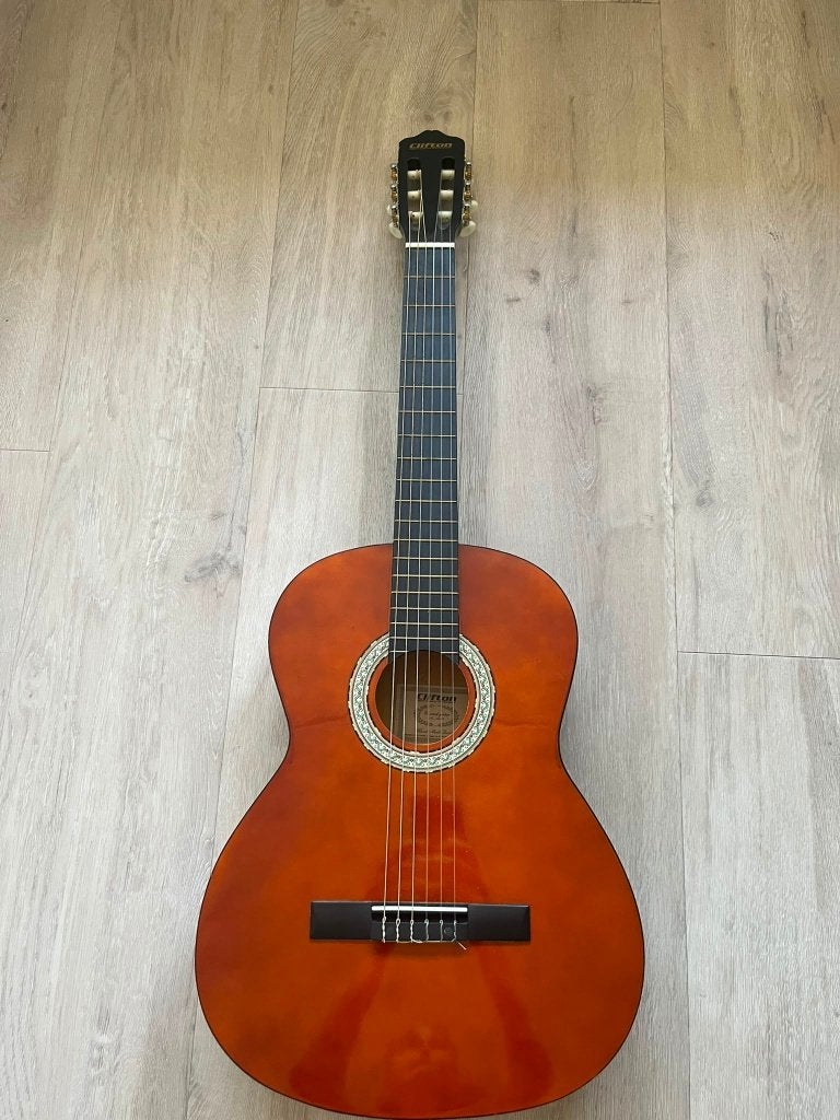 klassiek gitaar, Muziek en Instrumenten, Snaarinstrumenten | Gitaren | Akoestisch, Ophalen, Zo goed als nieuw, Klassieke of Spaanse gitaar