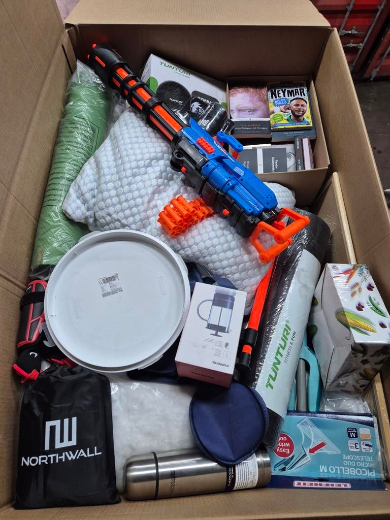 Palletbox ongecontroleerde goederen (OP = OP), Ophalen, -, -, Zo goed als nieuw