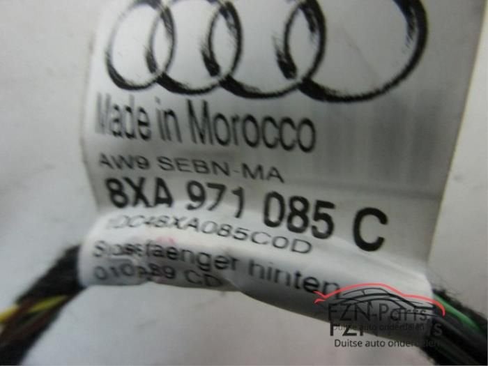 Audi A1 8X S-Line 4PDC Kabelboom Achterbumper (8XA971085C), Ophalen, Gebruikt