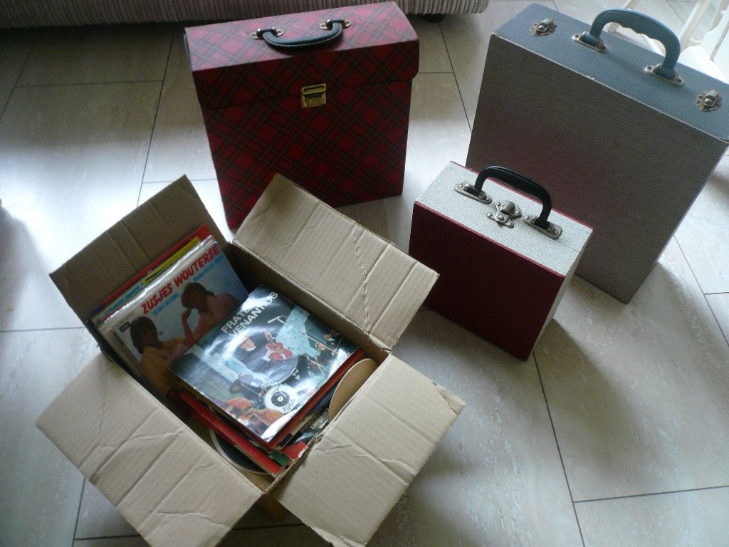 PARTY LP'S en Singles ruim 100 stuks nostalgie., Cd's en Dvd's, Ophalen, Gebruikt, Overige formaten, LP