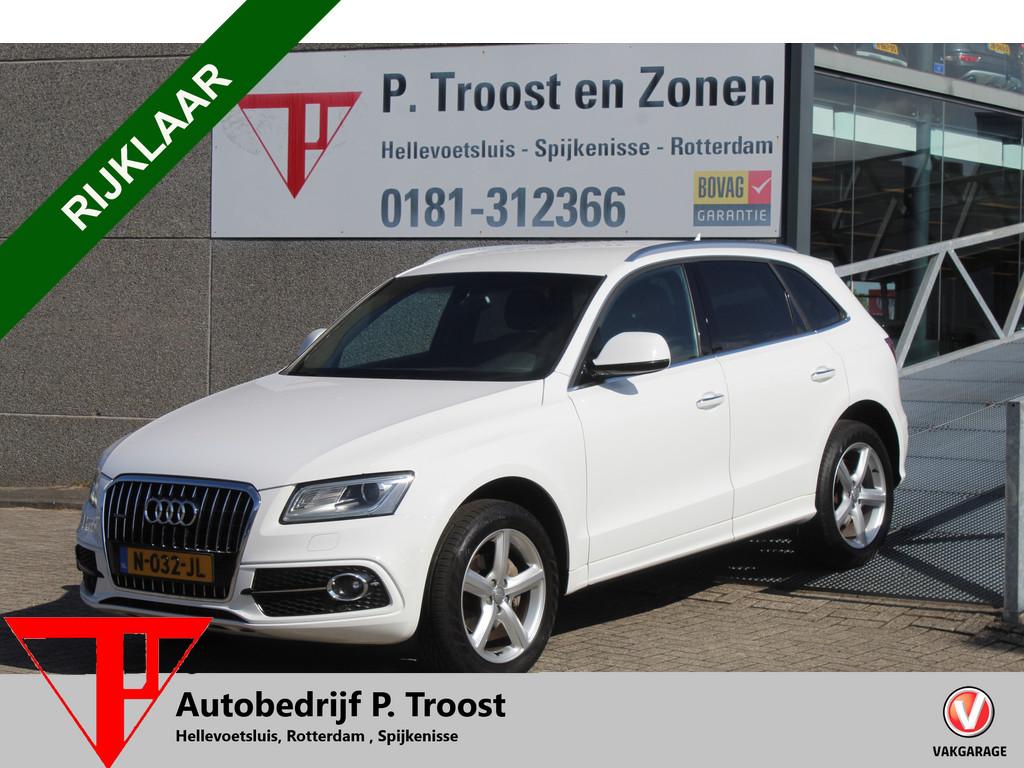 Audi Q5 2.0 TFSI S-Line Quattro Adrenalin Sport Adaptive cru, 12 maanden, Gebruikt, 4 cilinders, Leder en Stof