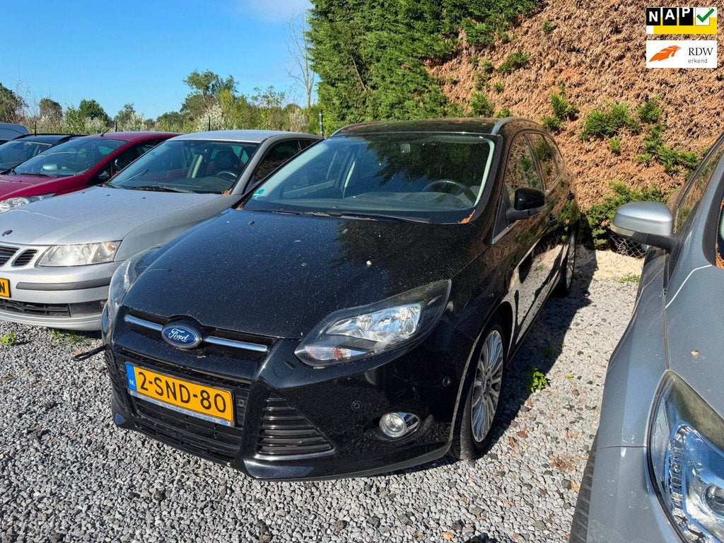Ford Focus Wagon 1.0 EcoBoost Titanium (KOPPAKING DEFECT), Auto's, Ford, Bedrijf, Te koop, Focus, ABS, Airbags, Airconditioning