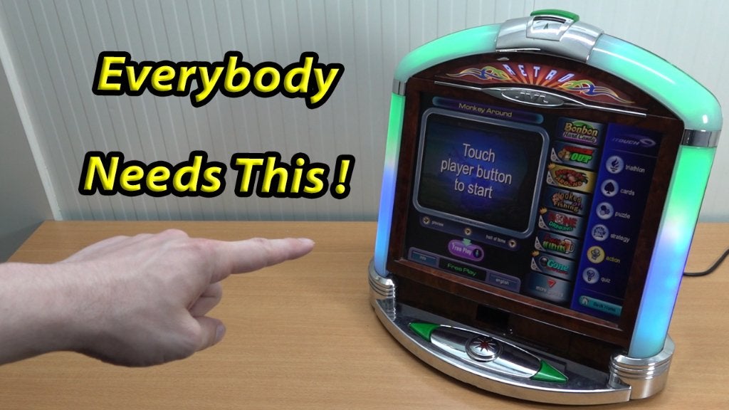 JVL Retro Photoplay Arcade Bartop Spelcomputer Automaat, Verzamelen, Ophalen, Huis en Inrichting