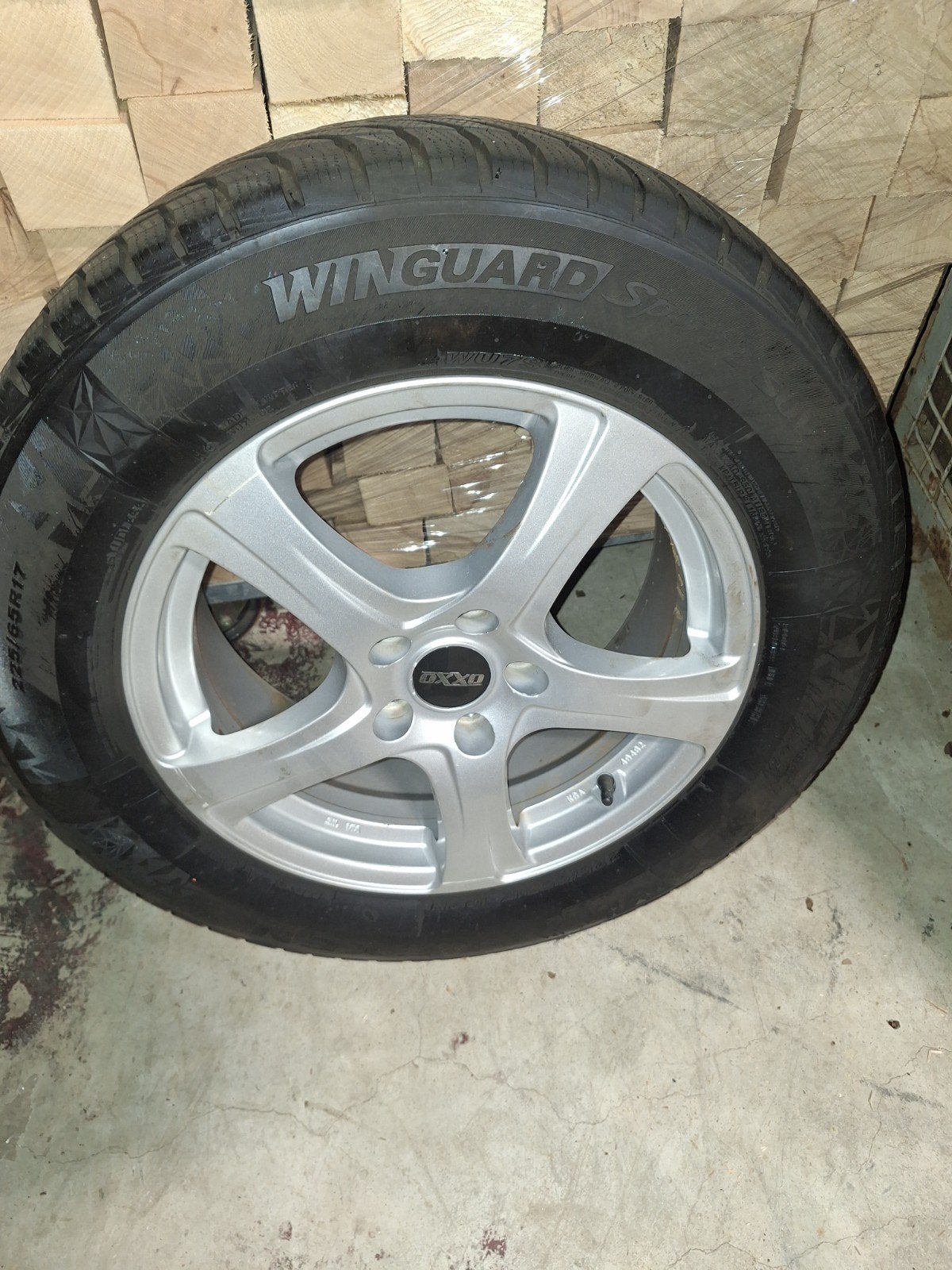 Nexen Winguard Sport 2 winterbanden met velgen, Gebruikt, Banden en Velgen, 17 inch, Personenwagen
