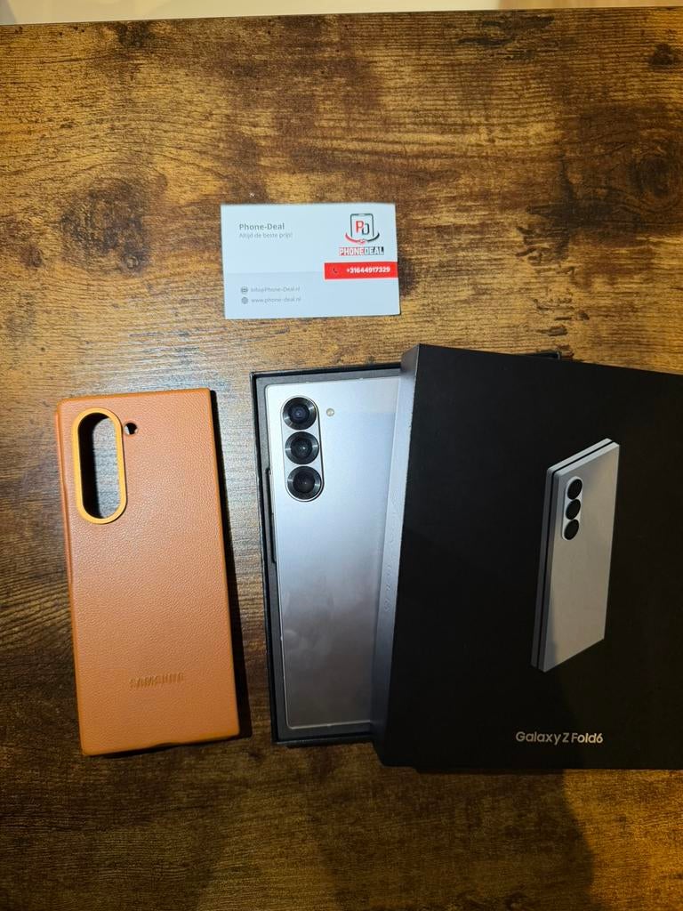 Samsung Galaxy Z Fold 6 256 gb factuur + Garantie, Samsung, Zwart, Ophalen of Verzenden, Zo goed als nieuw
