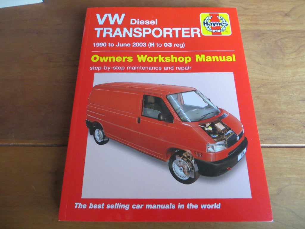 Haynes workshop manual Volkswagen Transpoter T4 diesel af 90, Ophalen of Verzenden
