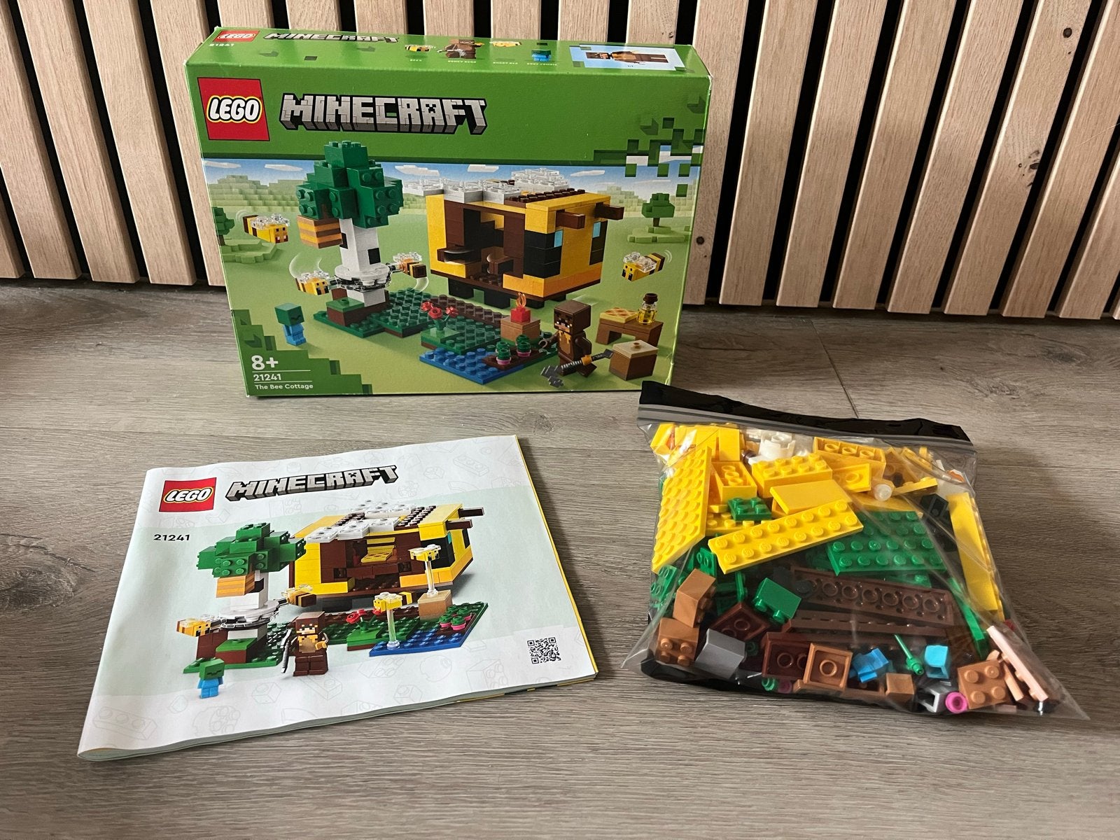 Lego Minecraft De Bijenboerderij 21241, Minecraft, Lego, Ophalen of Verzenden, Zo goed als nieuw