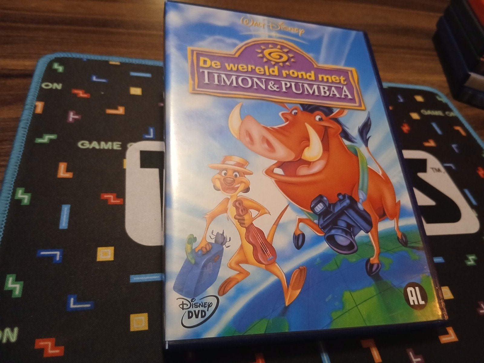 De wereld rond met Timon en pumbaa Disney dvd, Alle leeftijden, Ophalen of Verzenden, Zo goed als nieuw