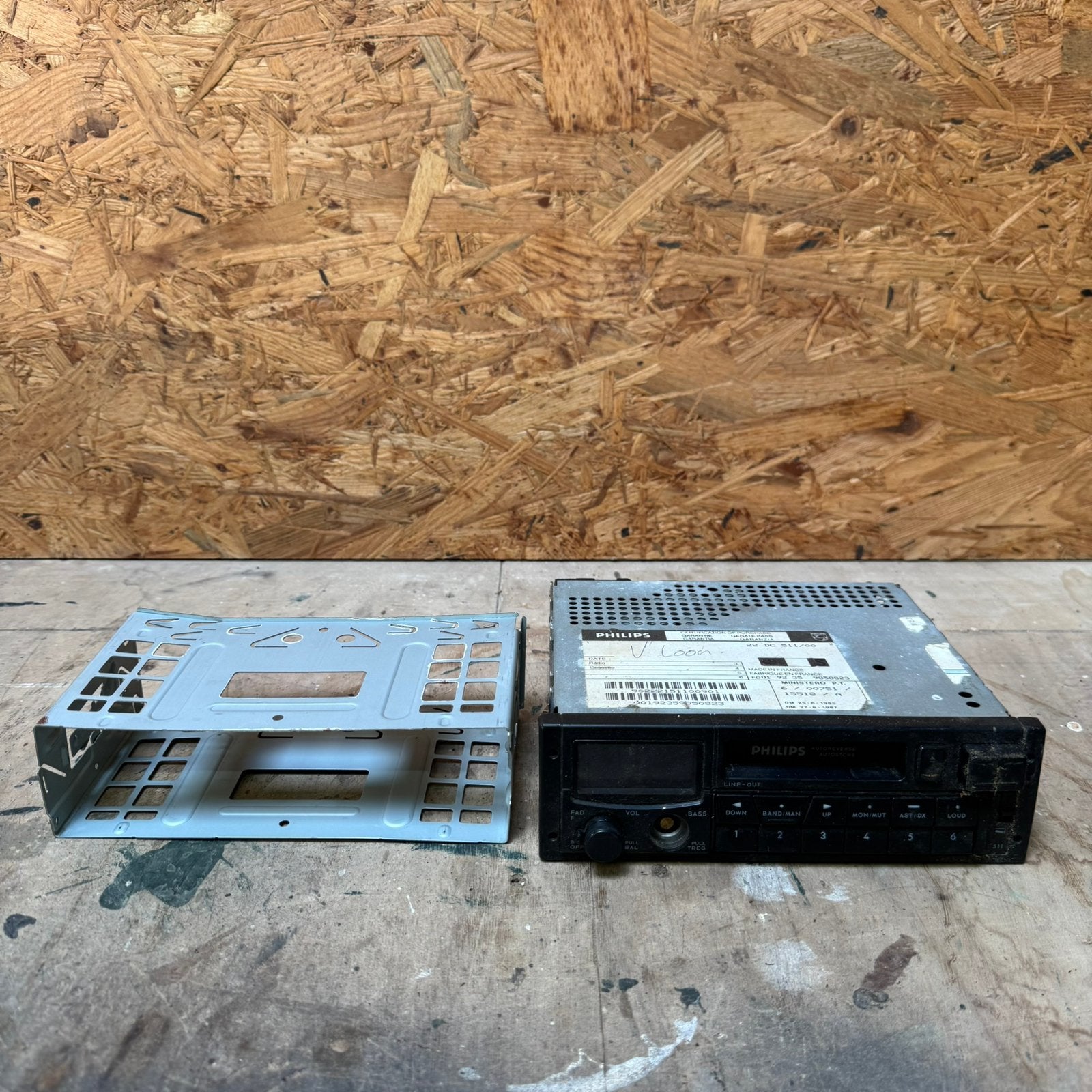 Philips autoradio, Verzenden, Zo goed als nieuw