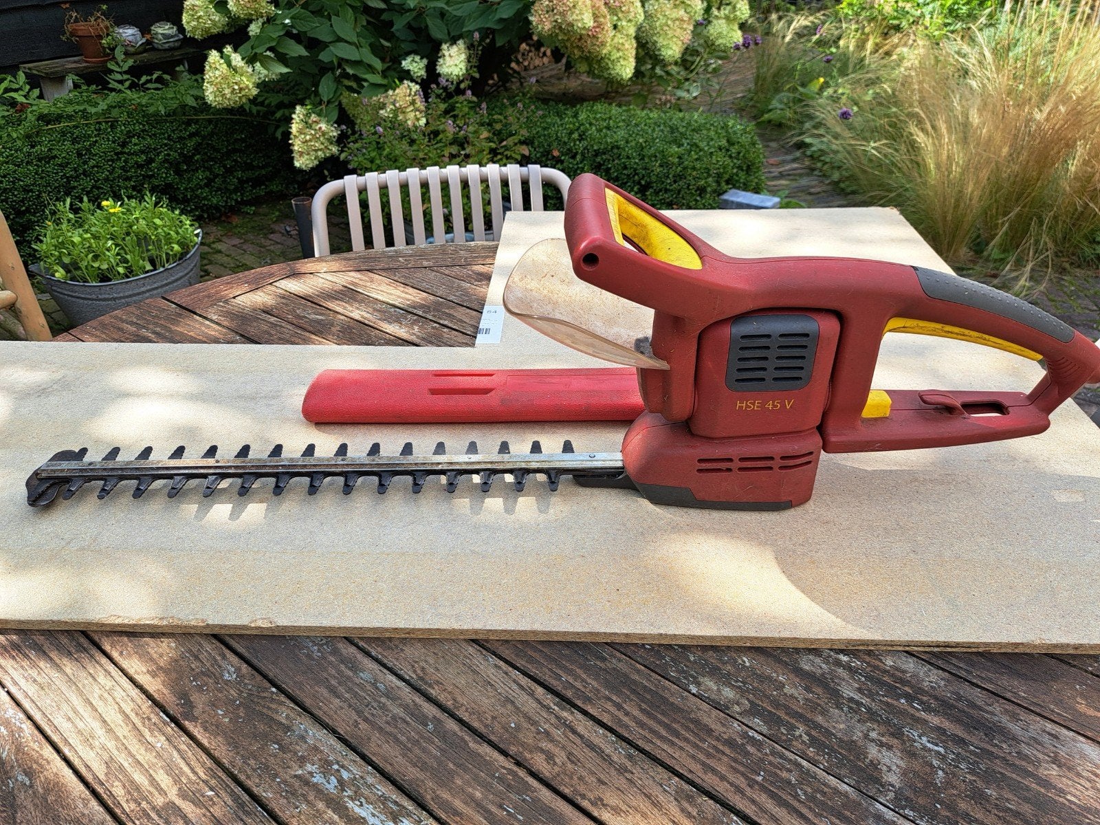WOLF-Garten HSE 45 V elektrische heggenschaar, Ophalen, Gebruikt, Elektrisch, WOLF-Garten