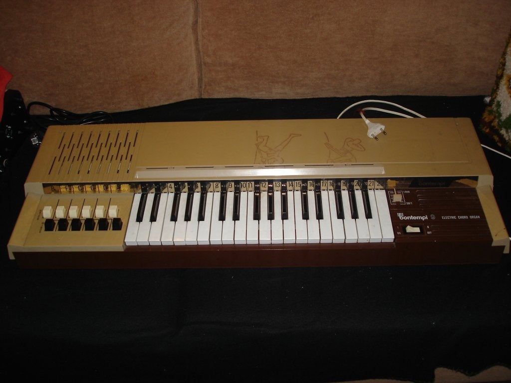 1970's Bontempi Electric Chord Organ B9, Muziek en Instrumenten, Orgels, Ophalen, Gebruikt, 1 klavier, Orgel