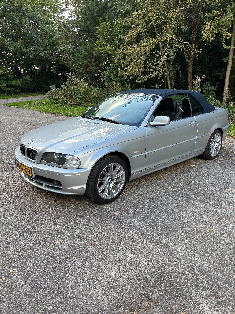 BMW 3-Serie 2.5 CI 323 Cabriolet 2000 Grijs, Achterwielaandrijving, Zwart, 2494 cc, Cabriolet