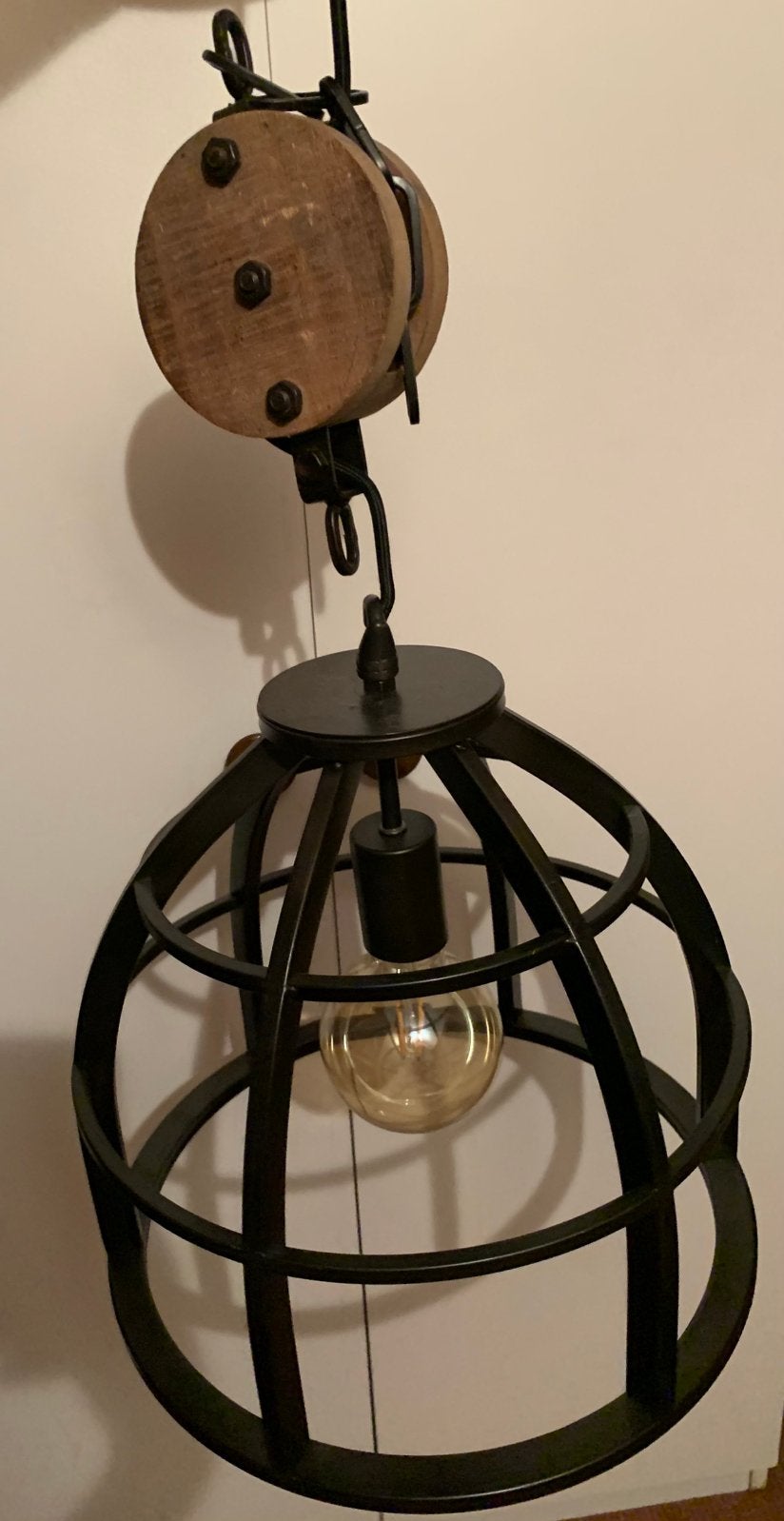 Industriële hanglamp, Ophalen, Zo goed als nieuw