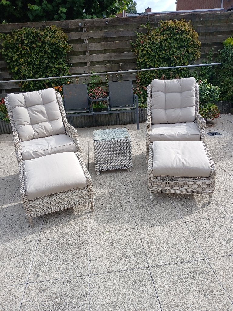 loungeset, Tuin en Terras, Ophalen, Zo goed als nieuw