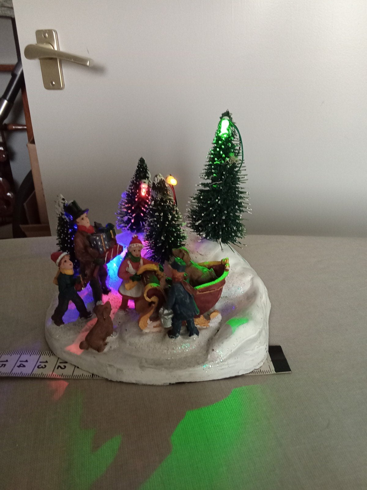 kerst tafereeltje, Ophalen of Verzenden, Zo goed als nieuw