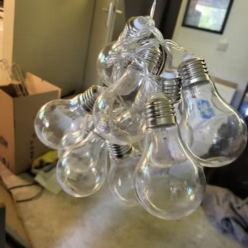 10 LED lampjes met snoer, Ophalen of Verzenden, Huis en Inrichting