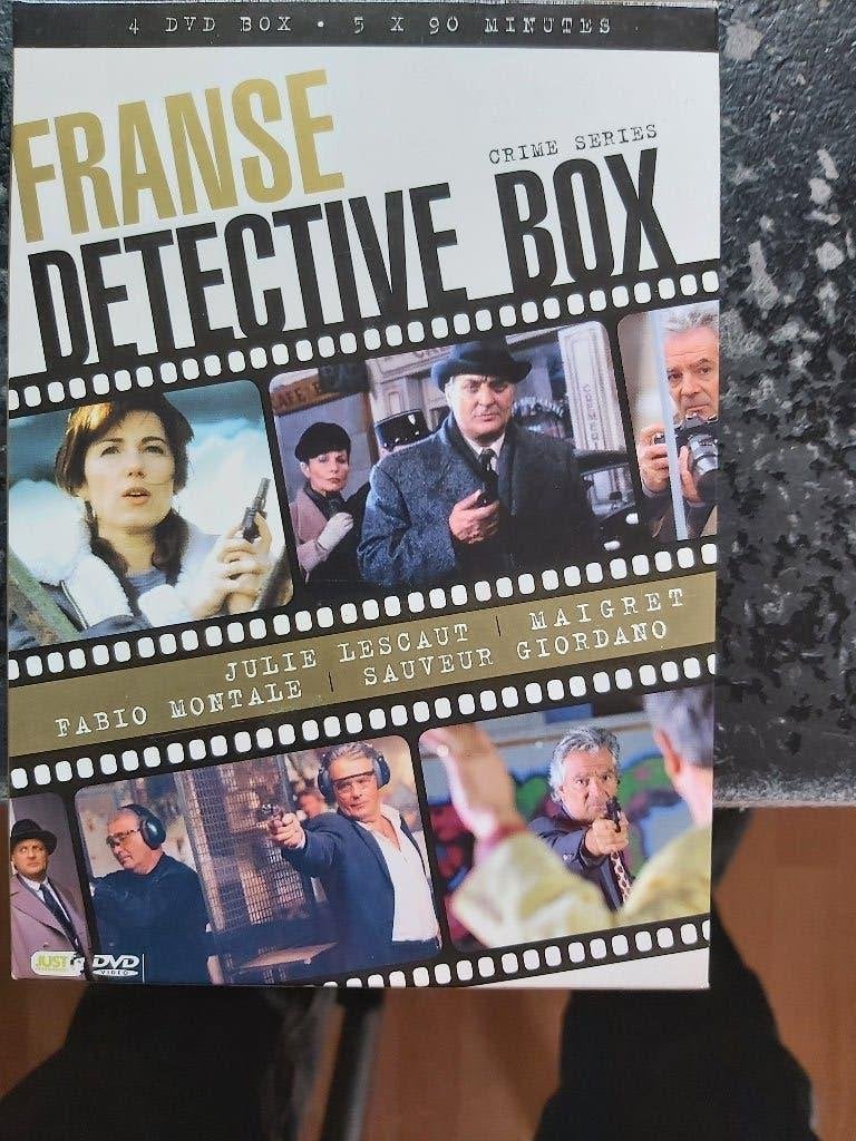 franse detective box, Boxset, Ophalen of Verzenden, Zo goed als nieuw, Drama