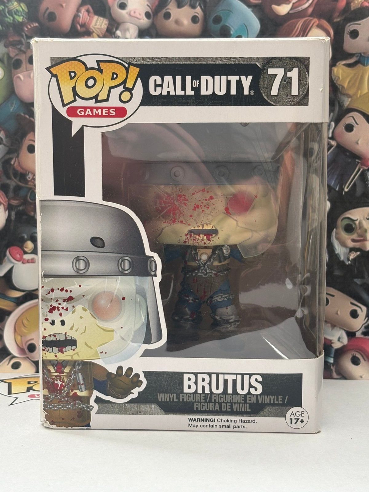 Funko pop Brutus 71 call of duty games zombies, Ophalen of Verzenden, Zo goed als nieuw