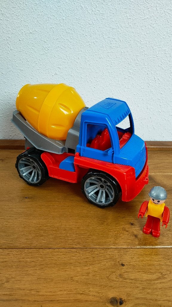 Lena truxx cementwagen, Kinderen en Baby's, Speelgoed | Speelgoedvoertuigen, Ophalen of Verzenden, Zo goed als nieuw
