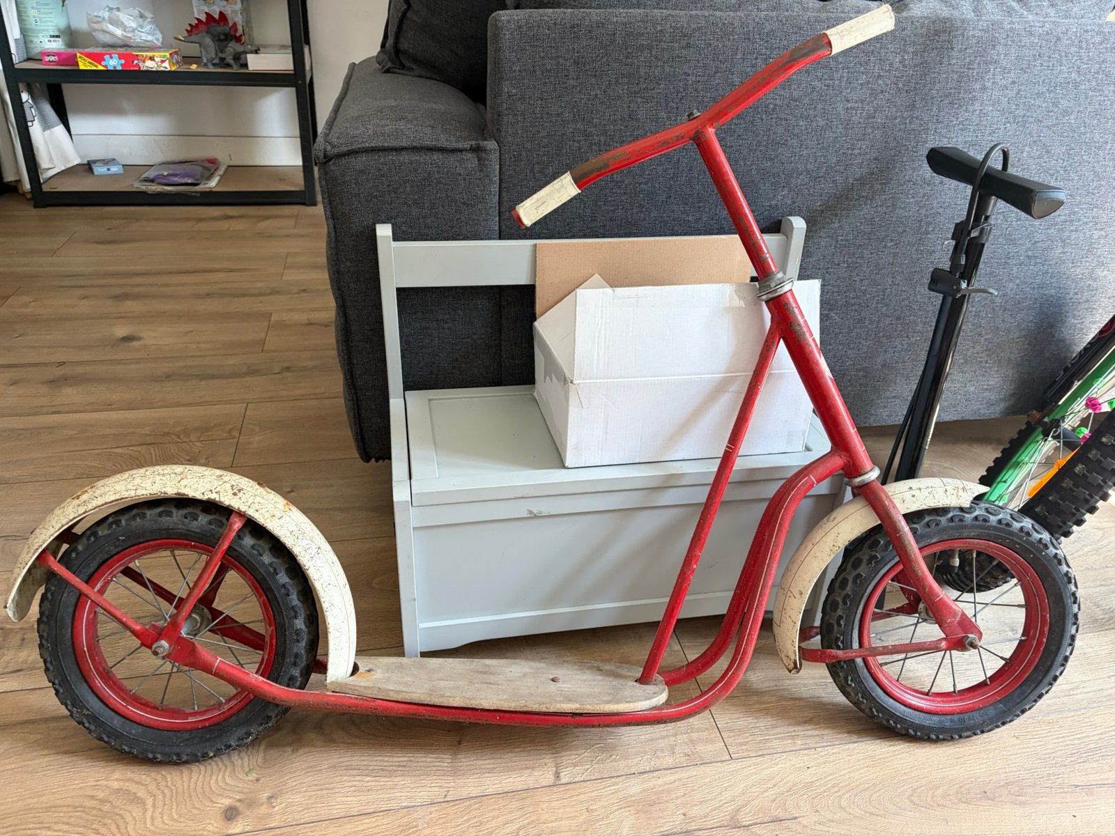 Vintage step. Uit de jaren 60, Fietsen en Brommers, Steps, Ophalen, Gebruikt, Gewone step