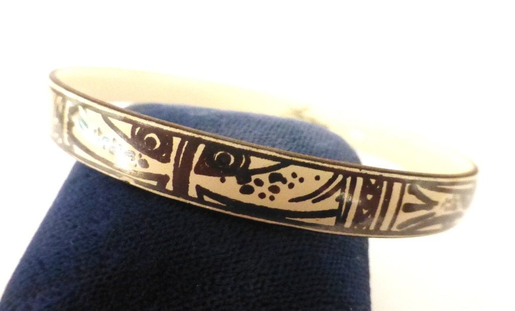 Jaren 70 design armband, Verzenden, Zo goed als nieuw, Overige kleuren, Overige materialen