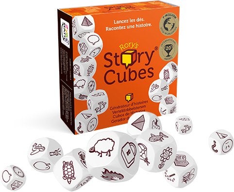 Rory's Story Cubes, Een of twee spelers, Ophalen of Verzenden, Zo goed als nieuw, The Creativity Hub