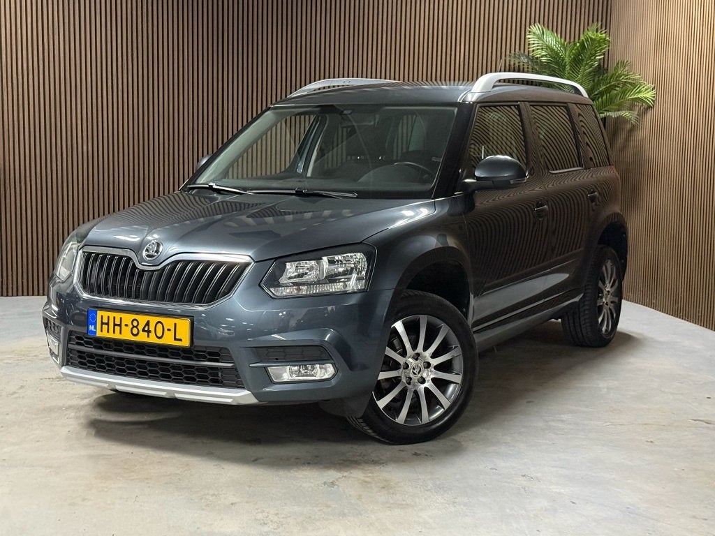 Skoda Yeti 1.2 TSI Grt Edition (bj 2015), Auto's, Skoda, Gebruikt, Euro 6, 4 cilinders, Automatische klimaatregeling