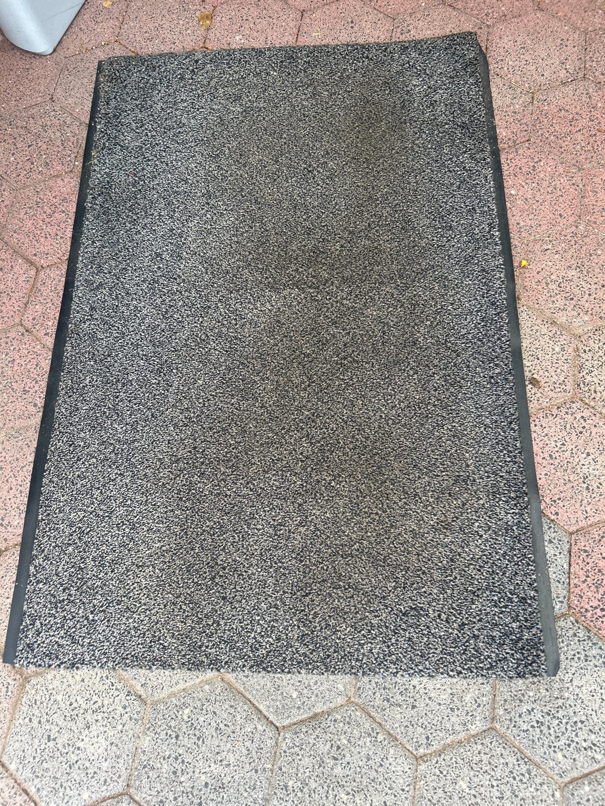Grote kwalitatieve droogloopmat grijs, Ophalen, Gebruikt, 100 tot 150 cm, 150 tot 200 cm