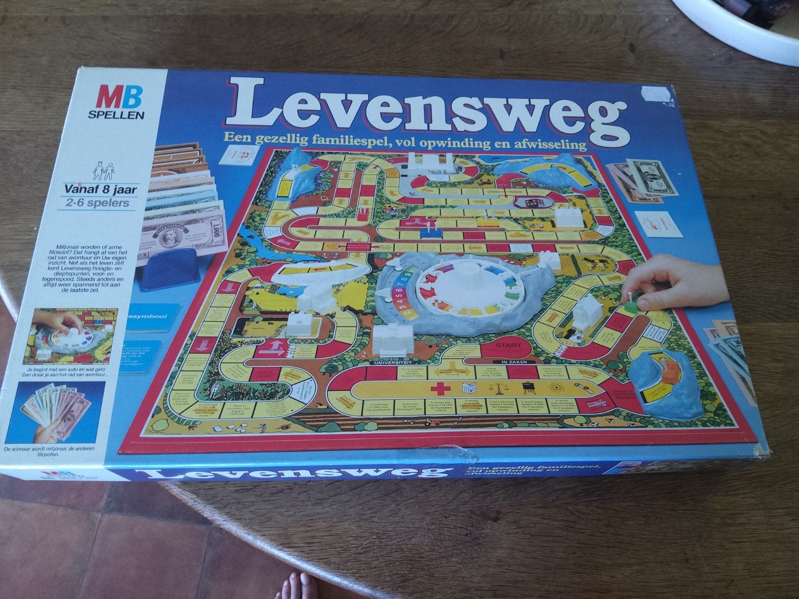 Levensweg spel  Vintage, Ophalen, Zo goed als nieuw