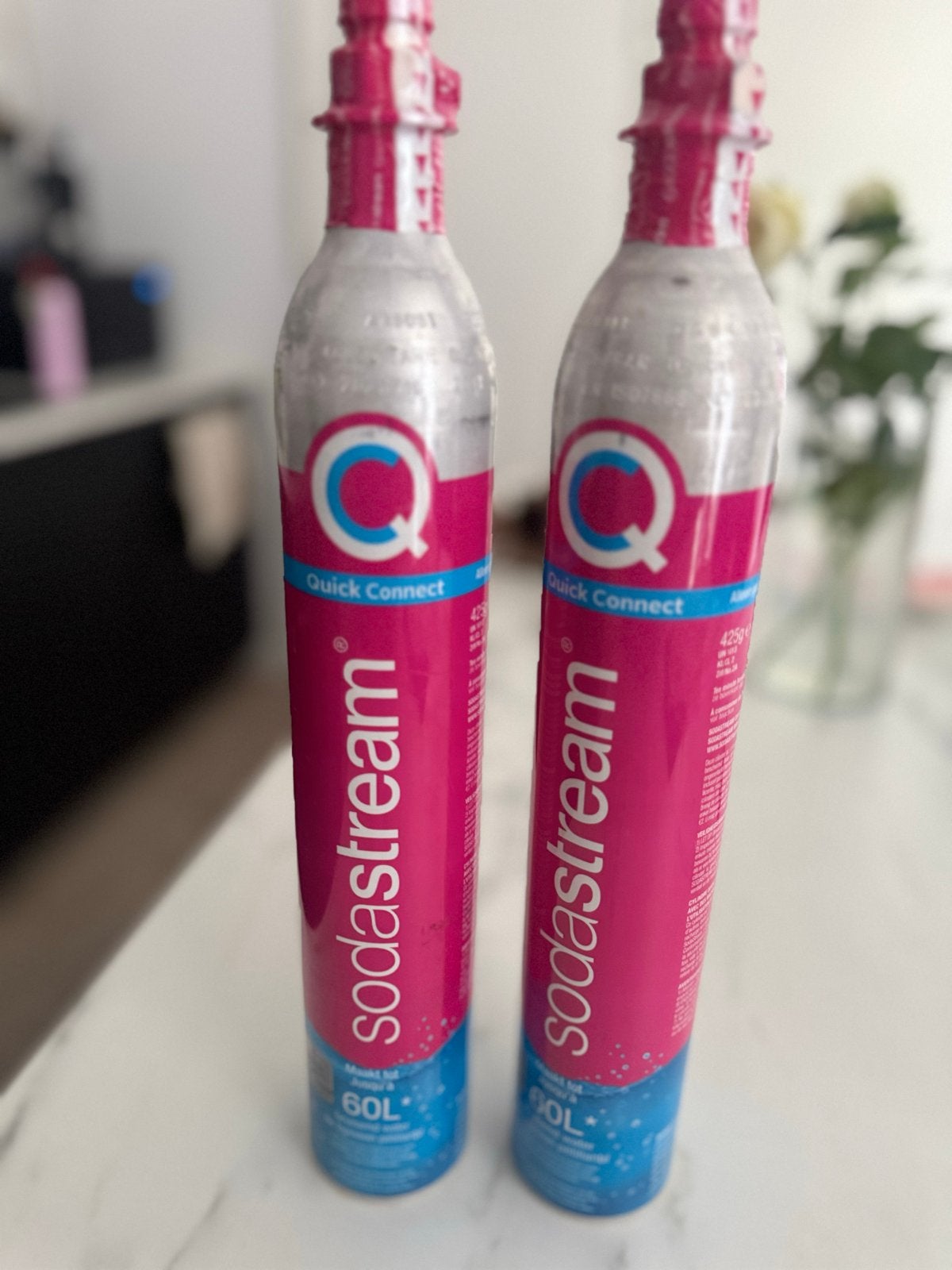 Sodastream Quick Connect CO2 Cilinders (2 stuks), Ophalen, Nieuw