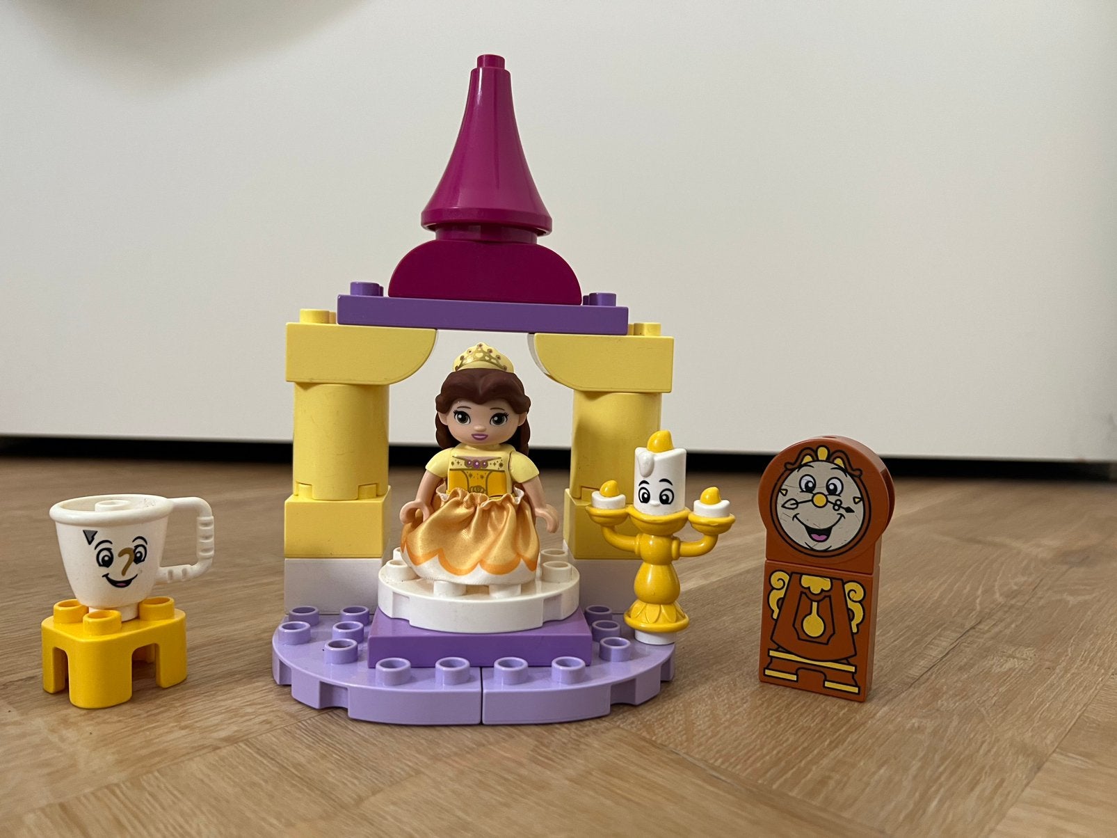 LEGO Duplo Belle's Kasteel Balzaal - Disney Princess (10960), Ophalen of Verzenden, Zo goed als nieuw, Overige merken