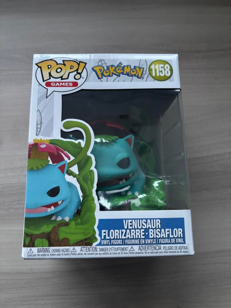 Funko Pop! Games Venusaur #1158 Deluxe Collection Display, Funko Europe, Ophalen of Verzenden, Zo goed als nieuw, 4th floor, 1 Queen Caroline St, London W6 9YN, Verenigd Koninkrijk