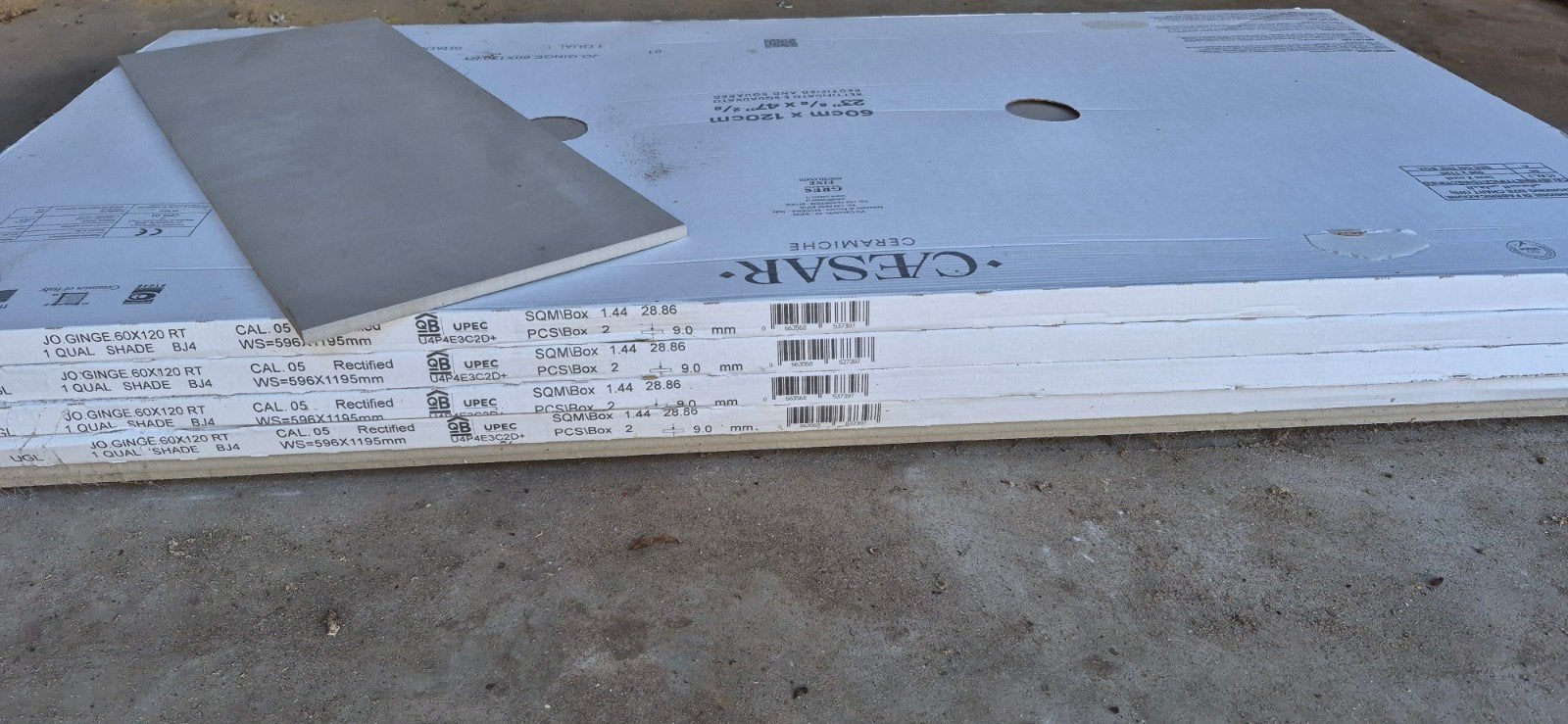 Caesar Ceramiche Tegels 60x120 - 10 stuks, Ophalen, 60 cm of meer, Nieuw, Minder dan 5 m²