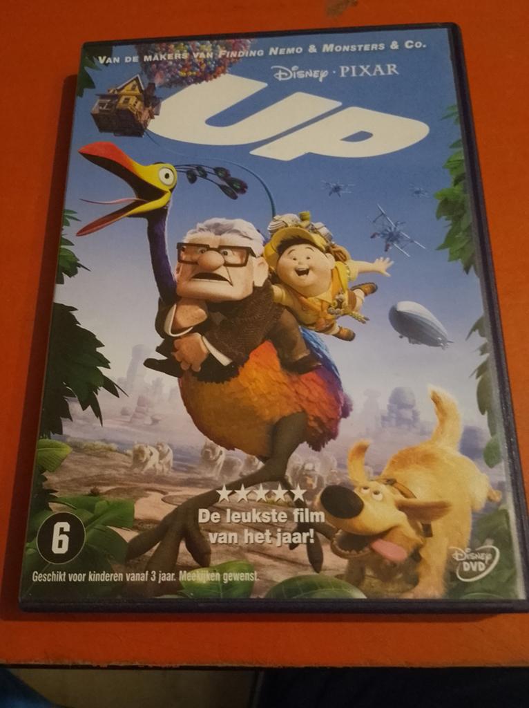 Disney Pixar UP DVD - Avontuurlijke animatiefilm, Avontuur, Gebruikt, Ophalen of Verzenden, Vanaf 6 jaar