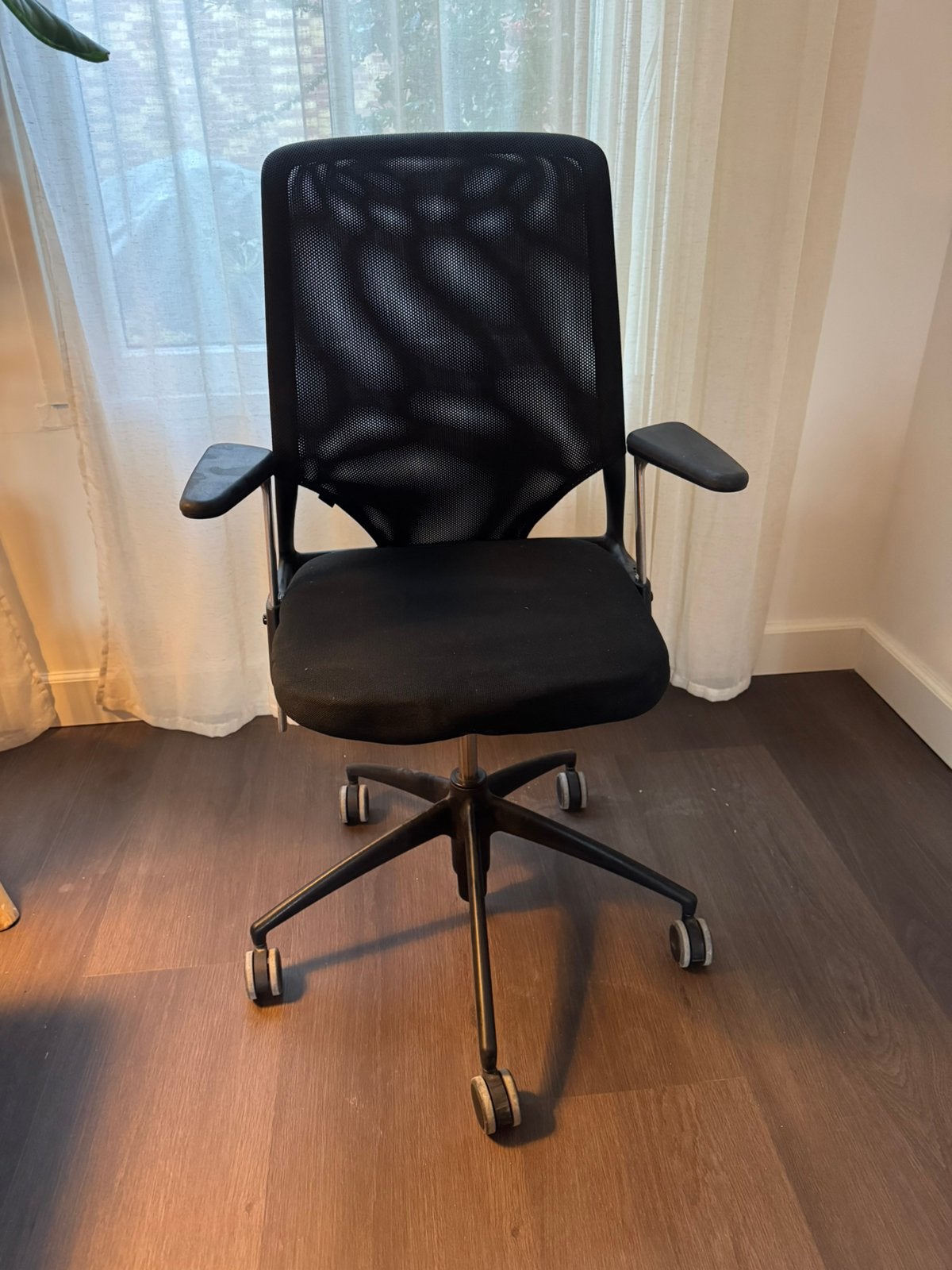 Vitra Mesh Bureaustoel - Vintage & Origineel, Ophalen, Gebruikt, Zwart, Bureaustoel