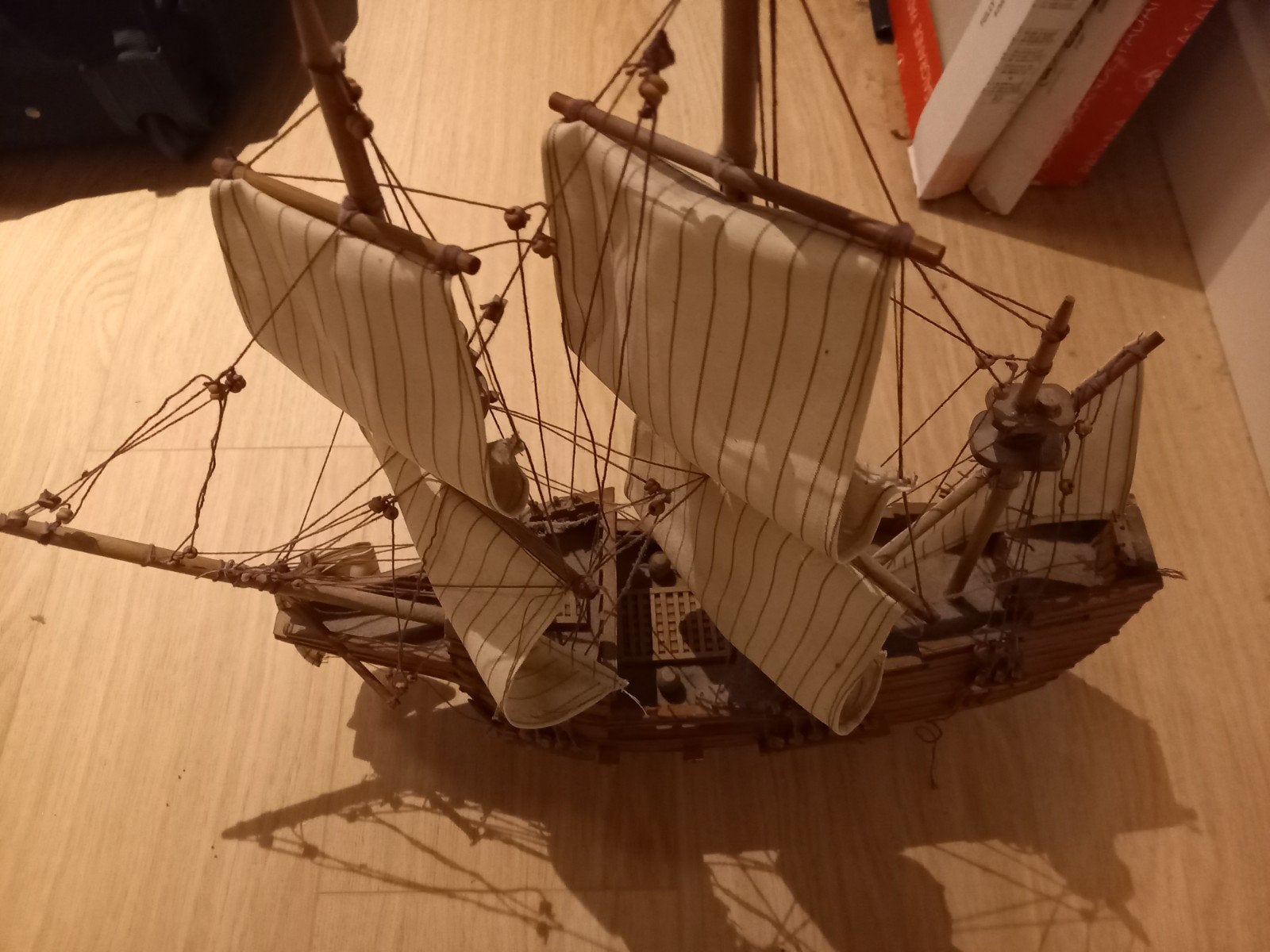Mayflower modelboot, Hobby en Vrije tijd, Modelbouw | Boten en Schepen, Ophalen, Gebruikt