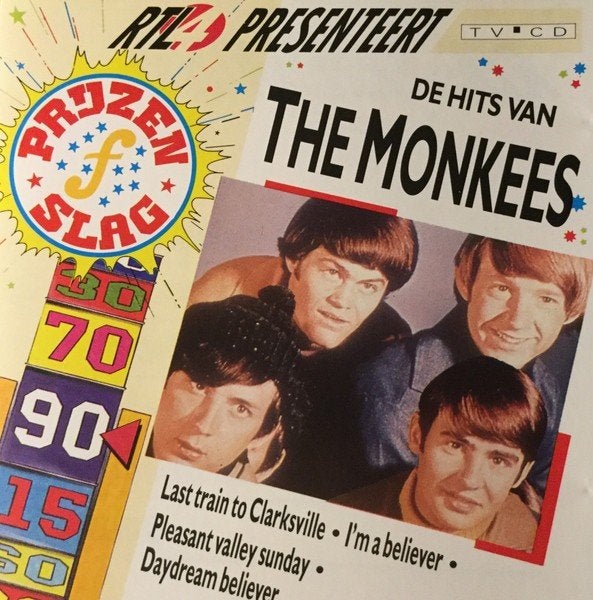 De Hits van The Monkees-RTL 4 Presenteert TV Cassette Nieuw, Cd's en Dvd's, 1 bandje, Ophalen of Verzenden, Origineel, Pop