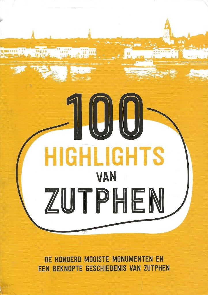 100 Highlights van Zutphen - Bluiminck / Jansen, Europa, Bluiminck / Jansen, Ophalen of Verzenden, Reisgids of -boek