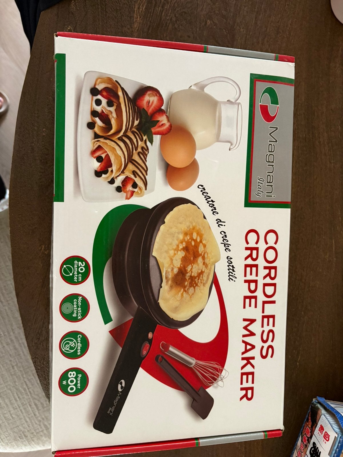 Crepe maker nieuw in doos, Witgoed en Apparatuur, Ophalen of Verzenden, Nieuw