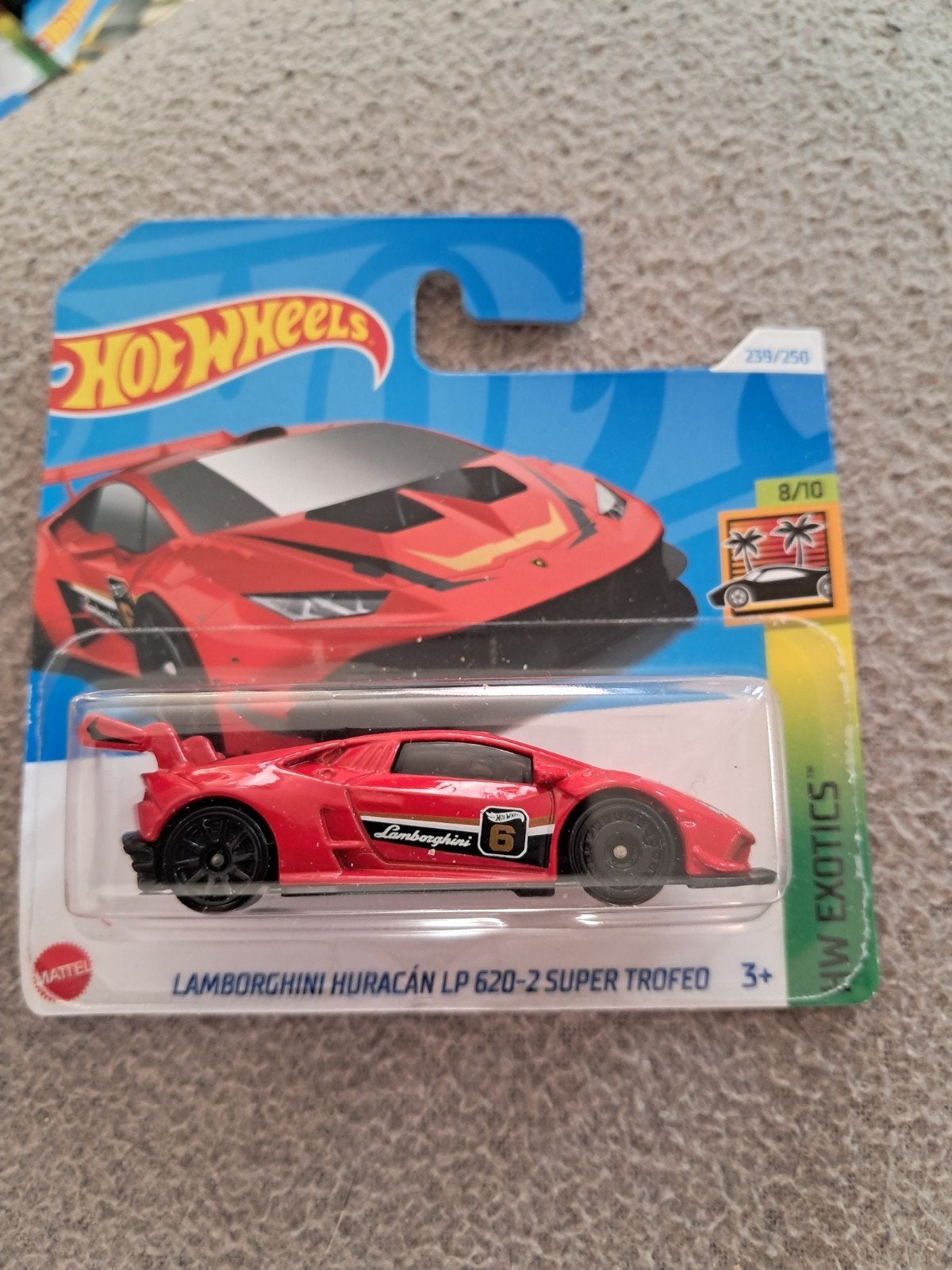 Hot Wheels Lamborghini Huracan LP 620-2 Super Trofeo nieuw, Ophalen of Verzenden, Nieuw, Auto