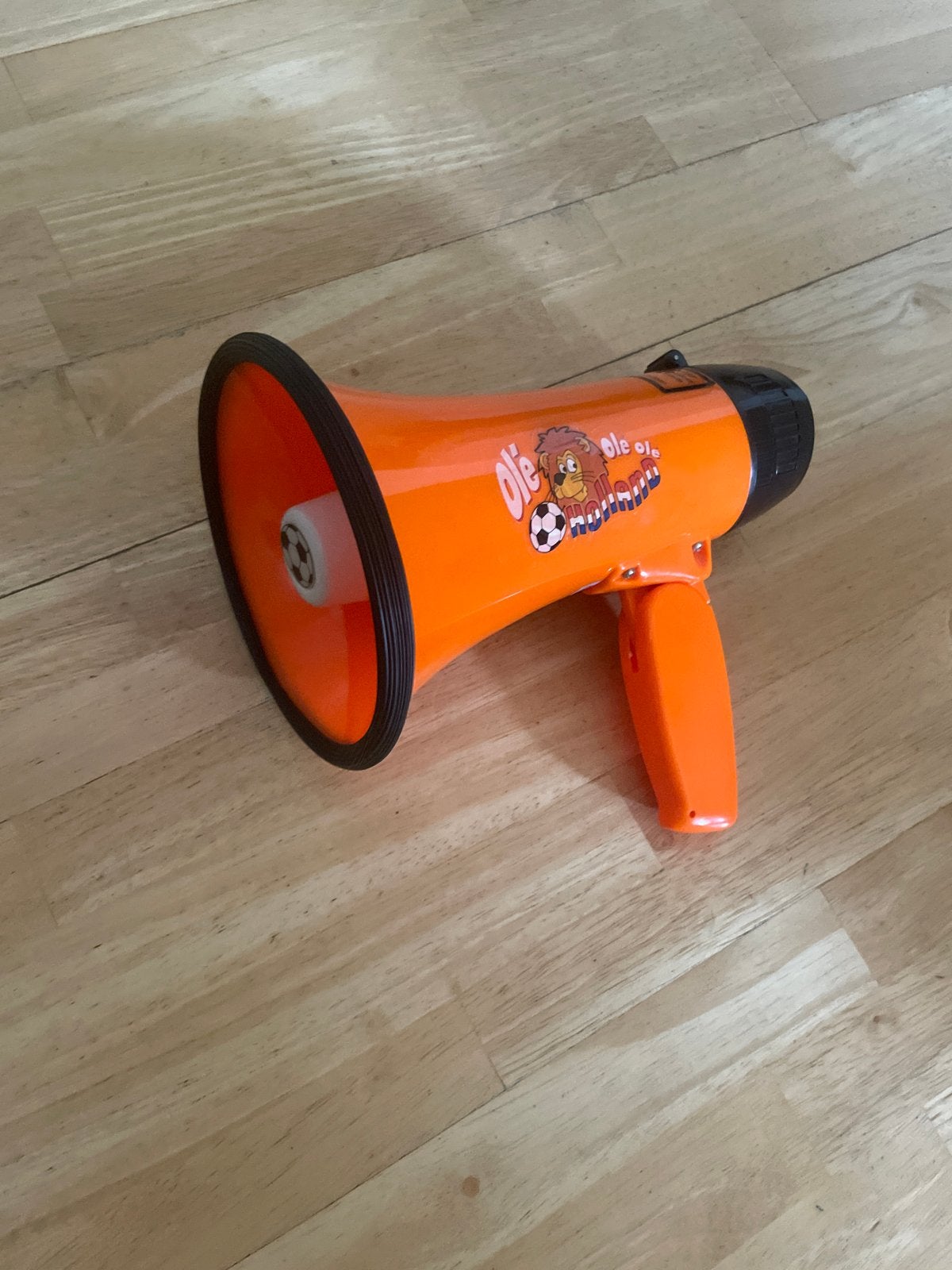 Megafoon Nederlands elftal - Oranje Leeuw Olé Olé, Ophalen of Verzenden, Gebruikt