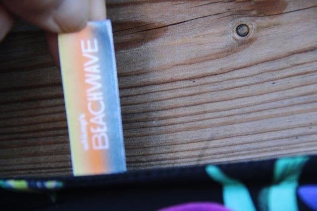 Halterbadpak zwart/ gekleurd Beachwave mt 42B vaste prijs OP, Beachwave, Zwart, Badpak, Ophalen of Verzenden