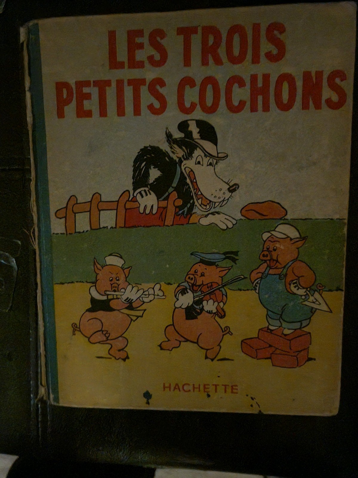 1942 Les Trois Petits Cochons -walt Disney, Ophalen of Verzenden, Gelezen, Walt Disney