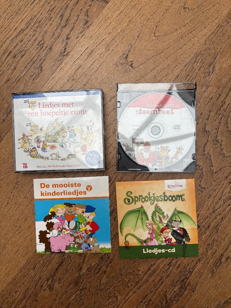 cd's met kinderliedjes, Cd's en Dvd's, Ophalen, Gebruikt, Muziek