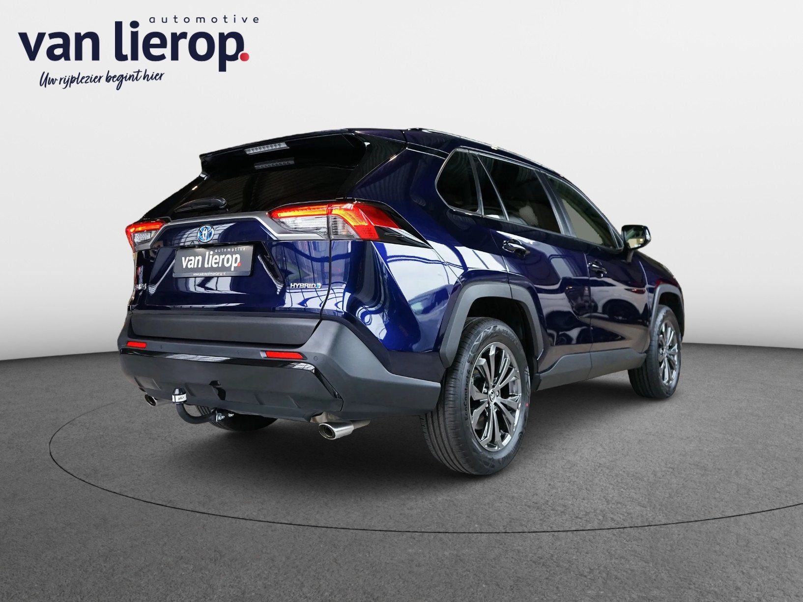 Toyota RAV4 2.5 Hybrid TREKHAAK | 1STE EIG. | DEALER ONDERHO, Dealer onderhouden, Stof, Gebruikt, Zwart