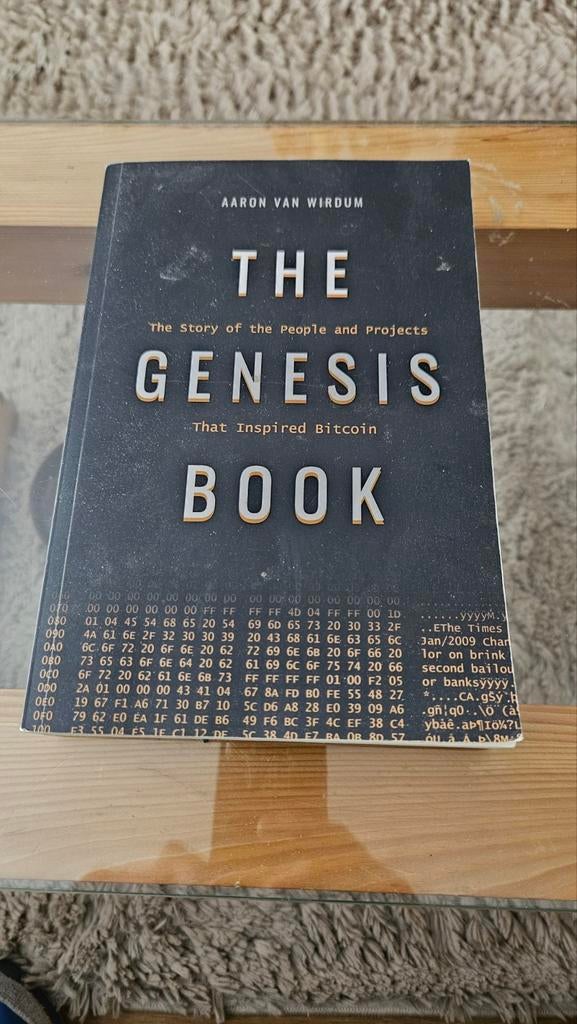 The Genesis Book - Bitcoin, Gelezen, Overige wetenschappen, Ophalen of Verzenden, Aaron van Wirdum