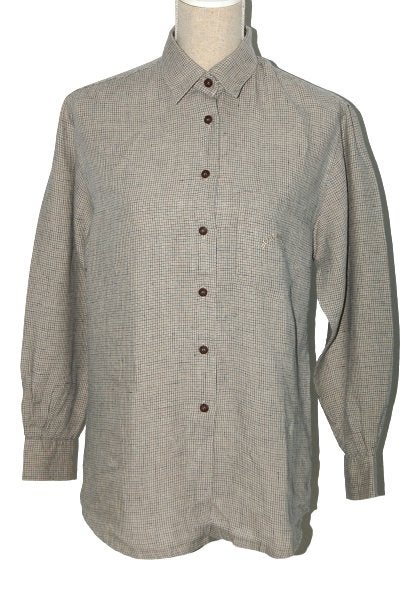 Nieuwe Blue Willi's blouse, kleine ruit, Mt. S, Overige kleuren, Verzenden, Blue Willi's, Nieuw