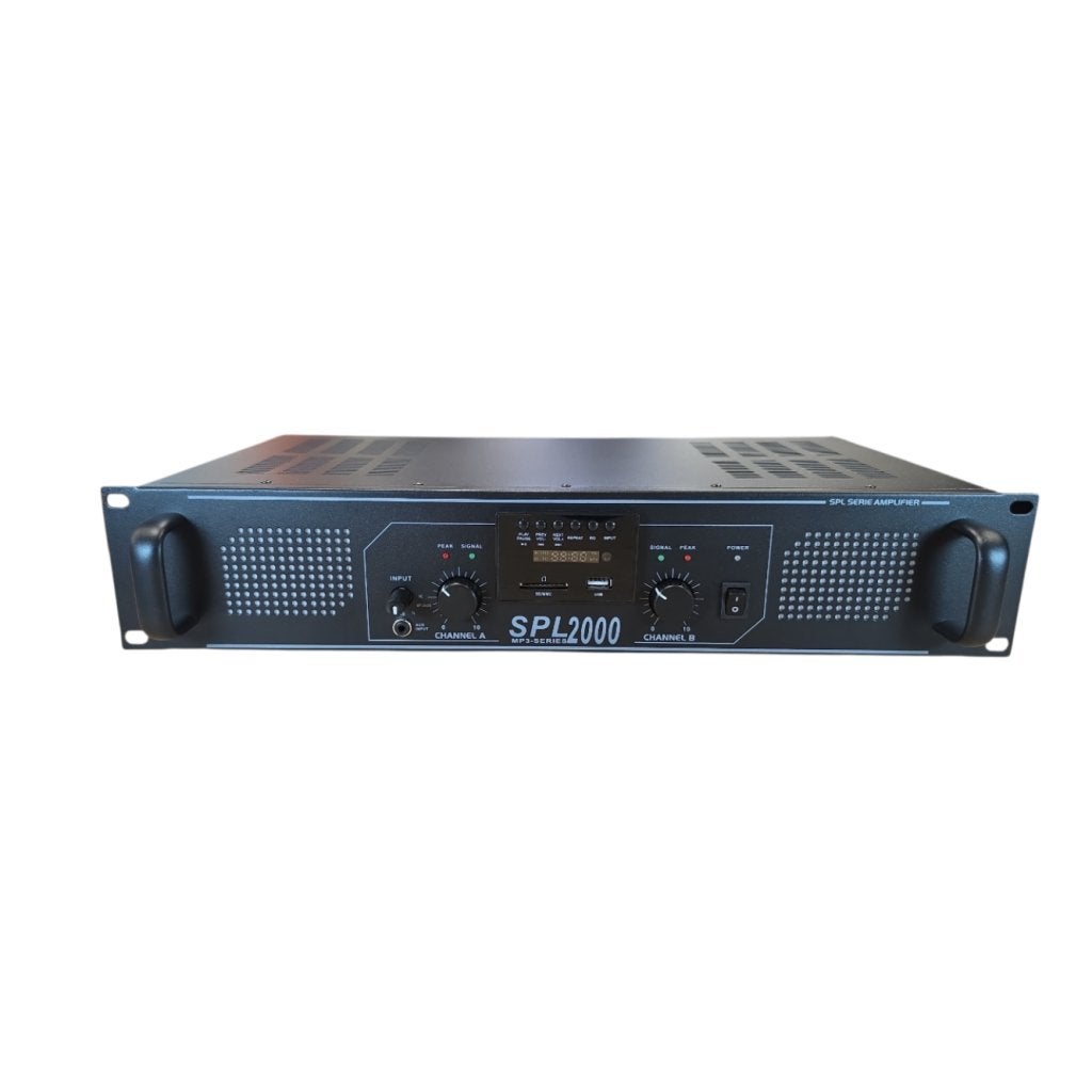 Skytec SPL 2000 Versterker, Skytec, Zo goed als nieuw, Info@skytec.com, Kelvinlaan 7, 9207 JB Drachten, Nederland